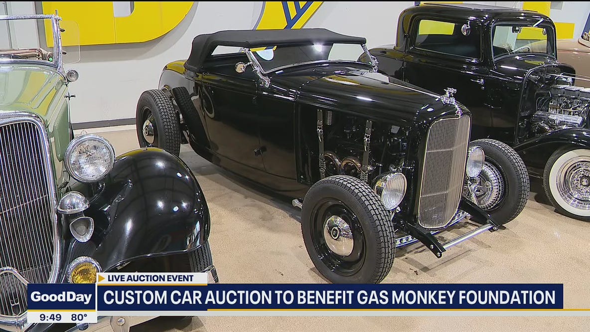 Classic car auction to benefit Gas Monkey Foundation